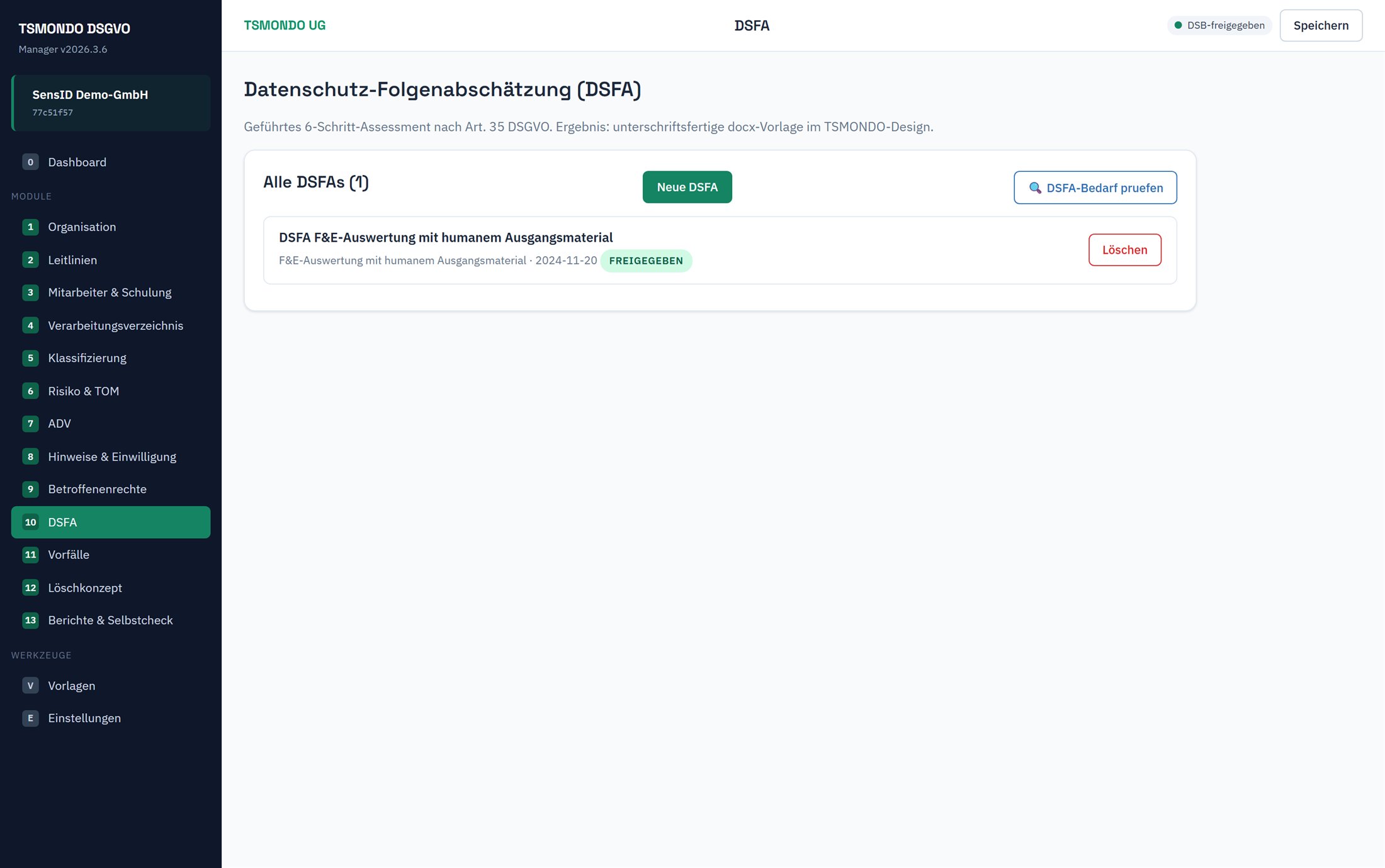 Datenschutz-Folgenabschätzung nach Art. 35 DSGVO